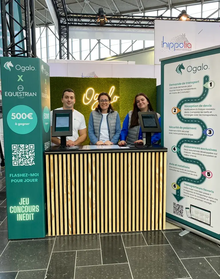 1er prix d'innovation Equita Lyon 2024 pour Ogalo